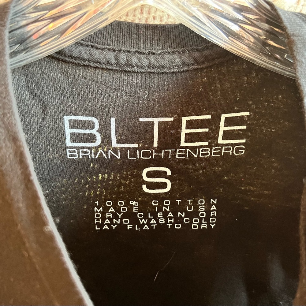 Bltee Brian Lichtenberg Black Small Sleeveless T-… - image 4